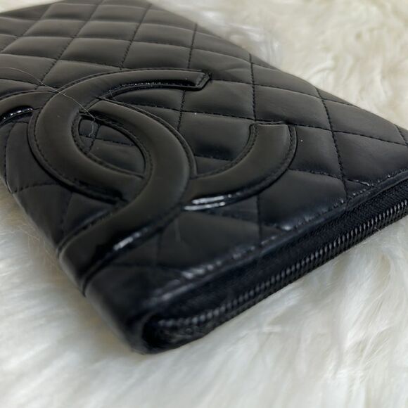 💯Preloved Chanel Large Quilted Wallet/Organizer🍀 - Picture 3 of 16